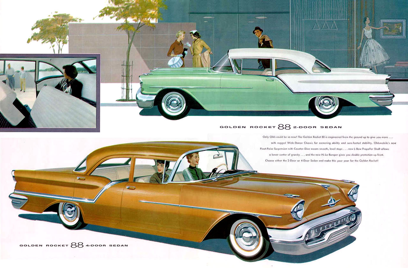1957 Oldsmobile Motor Cars Brochure Page 4